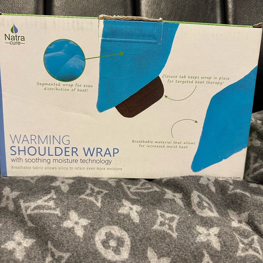 NatraCure Warming Shoulder Wrap with Moisture Technology